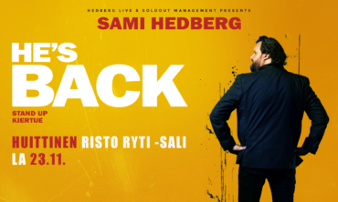 Sami Hedberg: He’s Back -stand up kiertue – Huittinen
